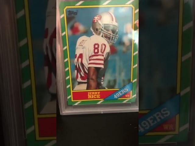 PSA Reveal 2 1986 Topps Jerry Rice Rookies