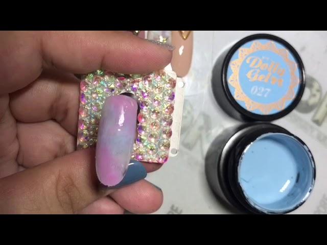 Dolly Gel Nail Art Step By Step