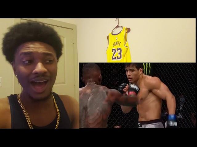 Israel Adesanya KO's Paulo Costa Reaction!!!