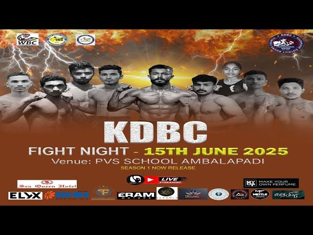 KDBC Pro Boxing Fight Night Season 1 | Kozhikode | Kerala Boxing Council | Indian Boxing