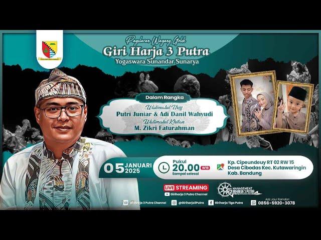  LIVE LAKON : PARTA KRAMA || GIRIHARJA 3 PUTRA - YOGASWARA S || KUTAWARINGIN, 05/01/2025 #gh3p