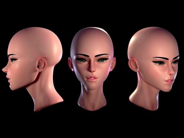 How to make stylized head in nomad sculpt