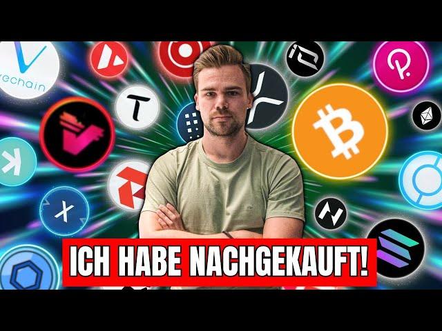 Krypto: Es läuft alles nach PLAN! | Nachgekauft & der Investment-Mythos