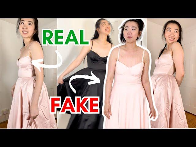 Real House Of CB Vs Fakes Dresses Review & Size Comparisons