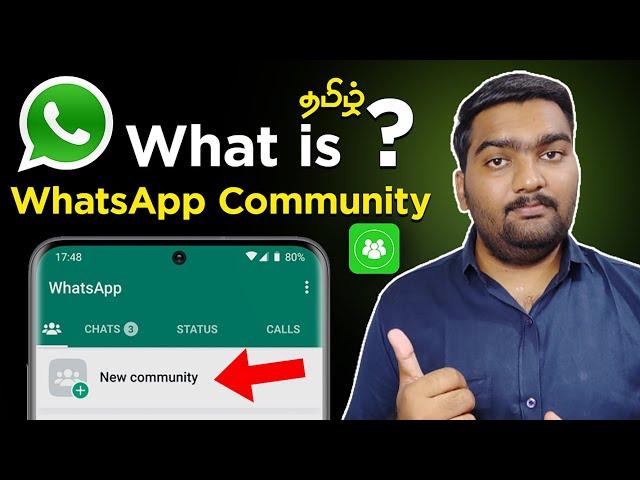 WhatsApp community vs Group explained in Tamil!! | Geekyragul