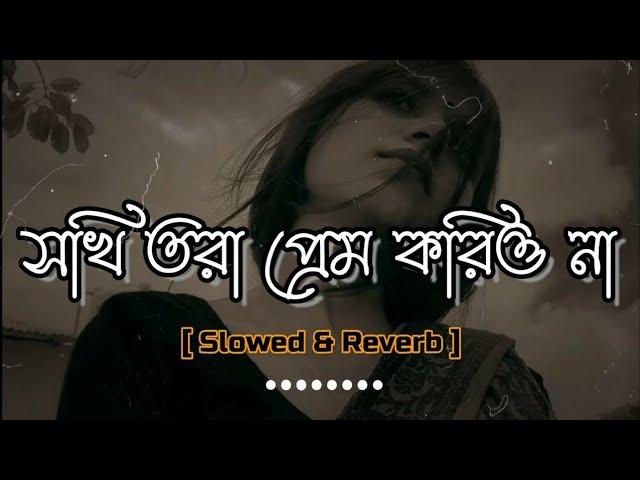 সখি তোরা প্রেম করিওনা  Slowed  Reverb  Sokhi Tora Prem Korio Na  Aditi Chakraborty  Folk Song