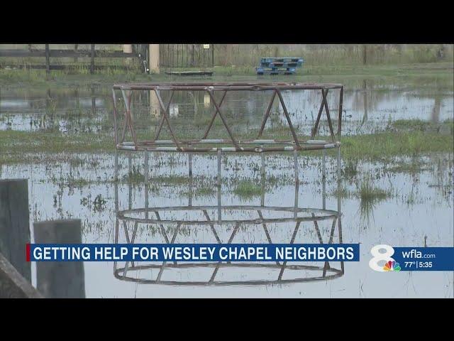 Wesley Chapel residents flooded out, no where to turn