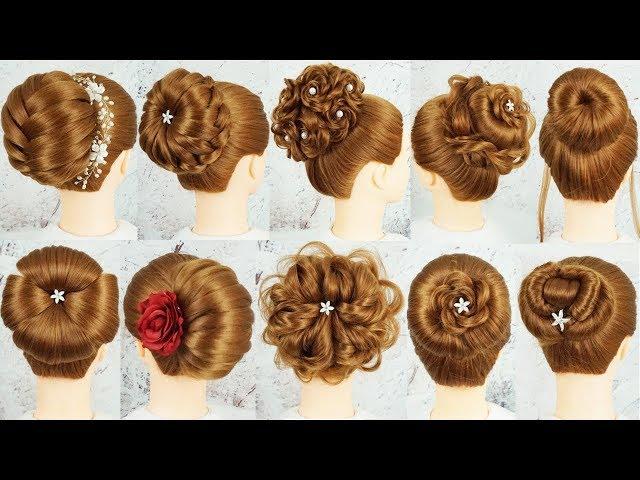 Top 10 New Bun Hairstyles For Wedding Party - Bridal Hairstyles