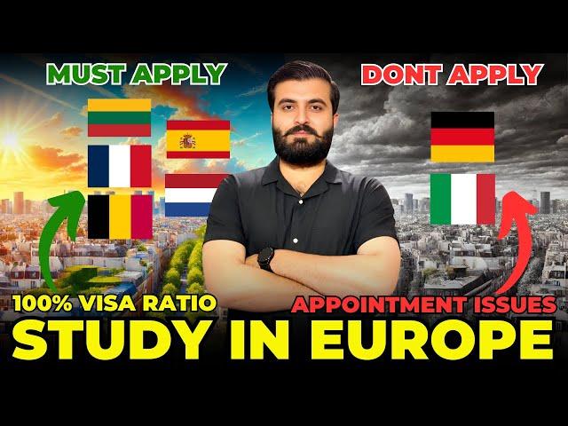 Best and Worst Countries for Study Visa of Europe | Study in Europe | 2025