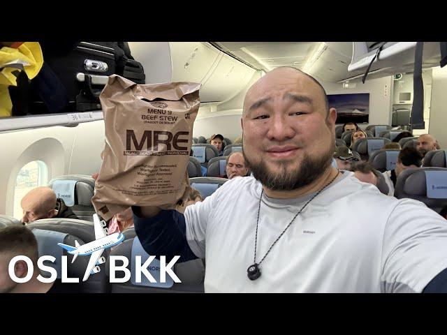 MRE's on a PLANE! DO NOT ATTEMPT. 