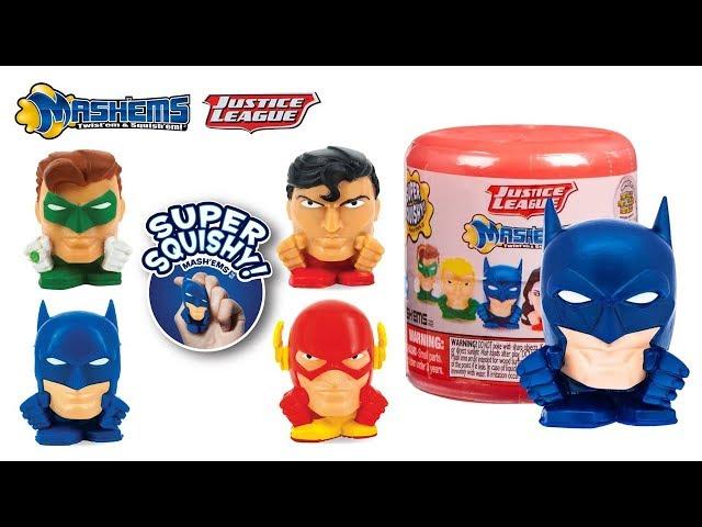 Mashems Justice League Series 2 Metallic Squishy Super Hero Toys