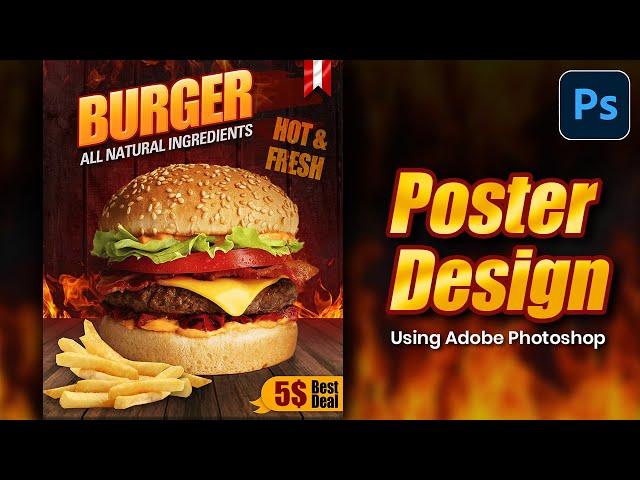 How to Create Professional Restaurant Flyer in Photoshop | 2022