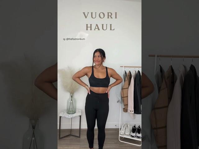 activewear haul from Vuori Clothing ‍