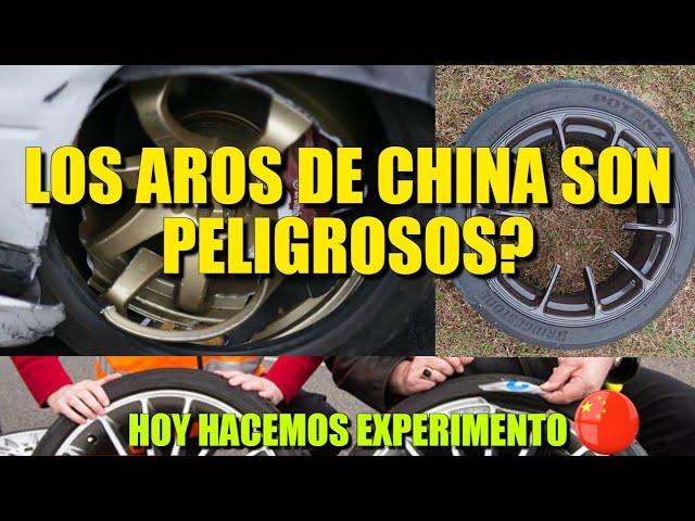 Experimento! Se deben comprar Aros Rines de China? Original vs Replica Cual es el Mejor?