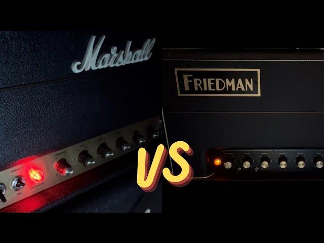 Marshall vs Friedman - ‘75 JMP50 & BE100 Deluxe