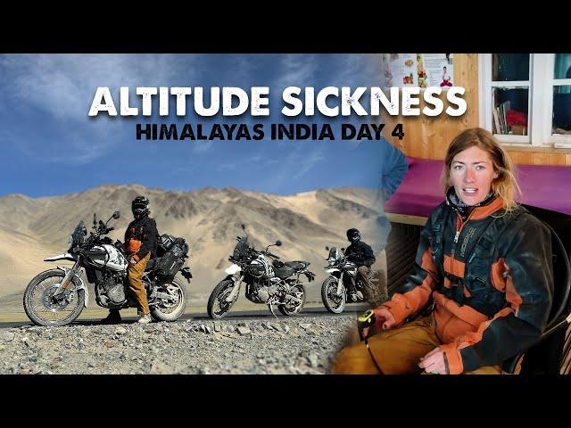 Altitude sickness hospitalises biker – the brutal reality of the Himalayas