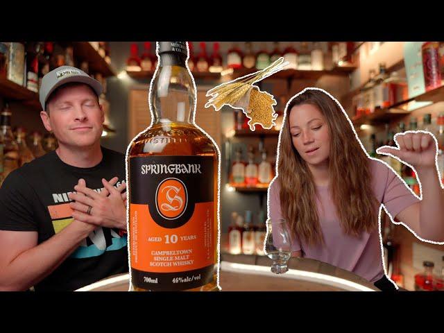 Is Our First Springbank A Hit? It's Any Thumb's Guess - SPRINGBANK 10yr CAMPBELTOWN SCOTCH