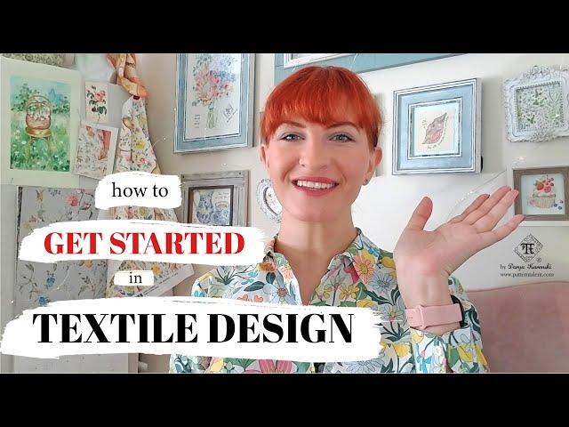 How to get started in textile and surface pattern design?