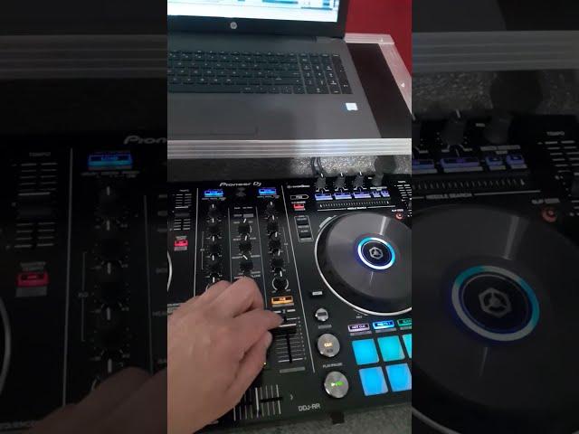 DJ SETUP PIONEER DDJ-RR , NOTEBOOK HP i3 , MONITOR POTENCIADO