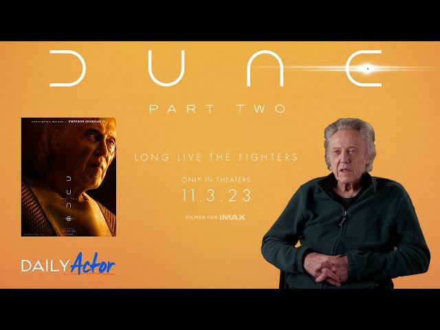How Christopher Walken Approached Playing Emperor Shaddam in 'Dune: Part Two'