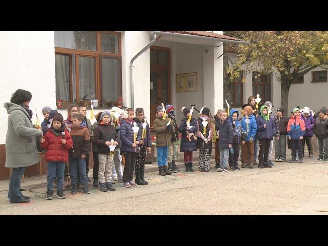 Élő libák és fotósarok várta a gyerekeket