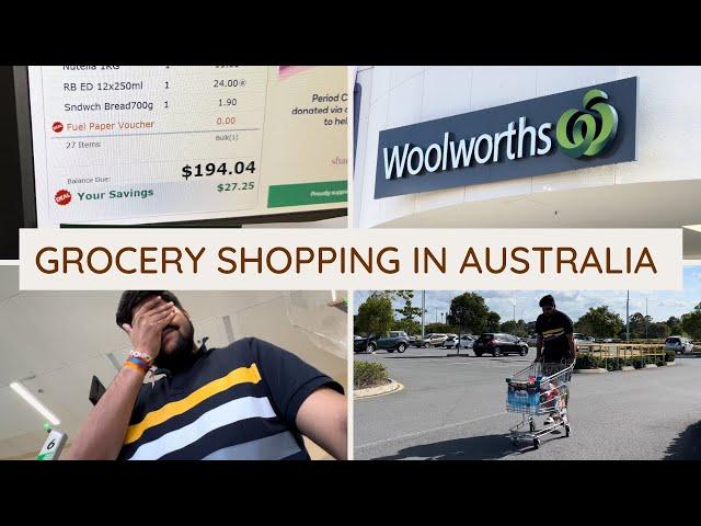 GROCERY SHOPPING IN AUSTRALIA  | TOTAL  $$$$ | ITNA MEHNGA 🫨 |