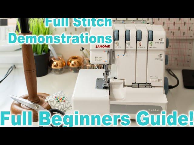 Overlockers For Beginners - Stitch Demonstrations & Full Guide | Ryan Rix