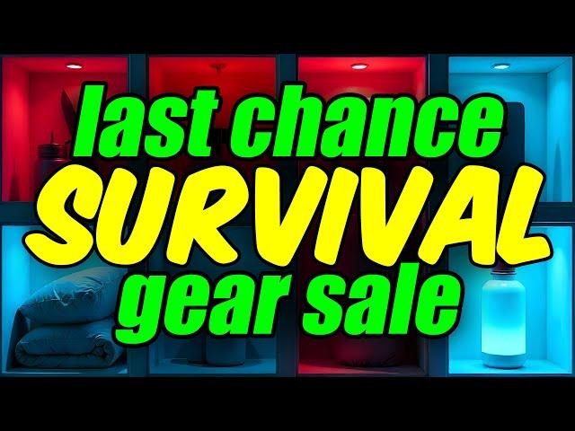 LAST CHANCE – Get this SURVIVAL Gear NOW – before it’s GONE