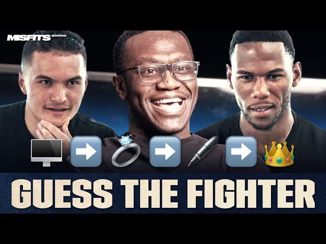"Baby Kangaroo Night?!" | HILARIOUS Misfits Boxers guessing fighters by emojis | Qatar Supercard