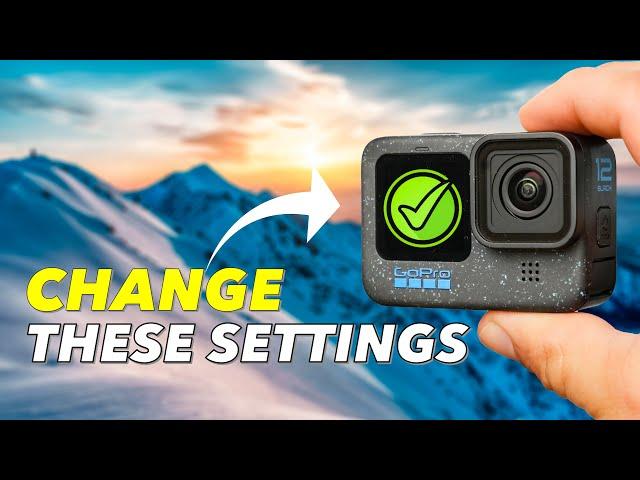 GoPro Hero 12 The Absolute BEST Settings