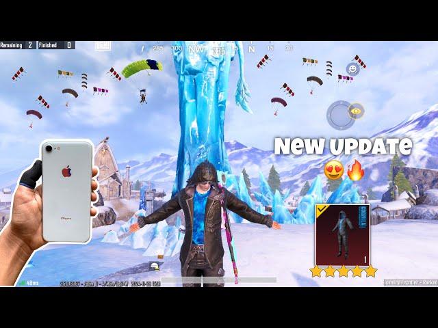 iPhone 8Bgmi 3.5 New Update Test/ iPhone 8 pubg test in 2024