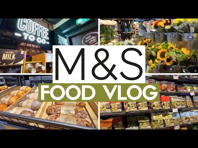 M&S FOOD VLOG | Grocery Shopping | The best supermarket in the UK?! | Luxury Food | JOS ATKIN