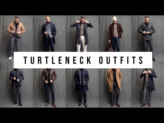 10 Different Turtleneck Outfits | Ways To Wear A Turtleneck