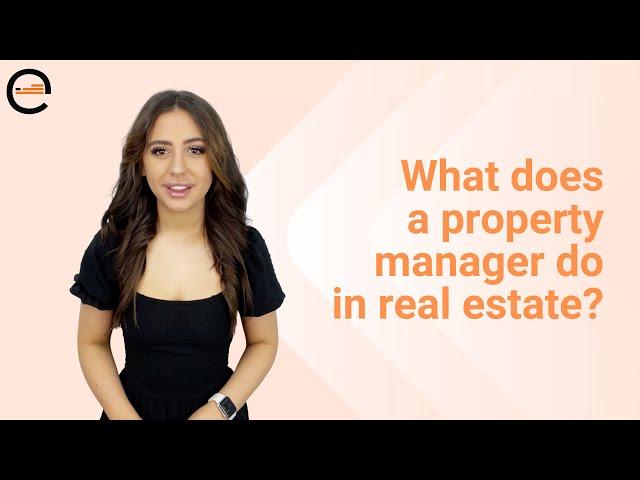 What does a property manager do in real estate? (Australia)