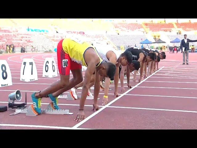 U17 Boys 100M Final | Khelo India Youth Games 2020