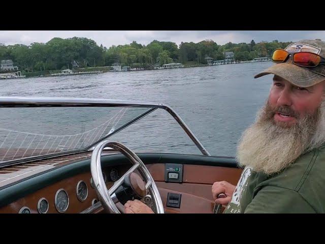 Test Drive with Lars Bergersen- Twin engine Chris Craft Continental