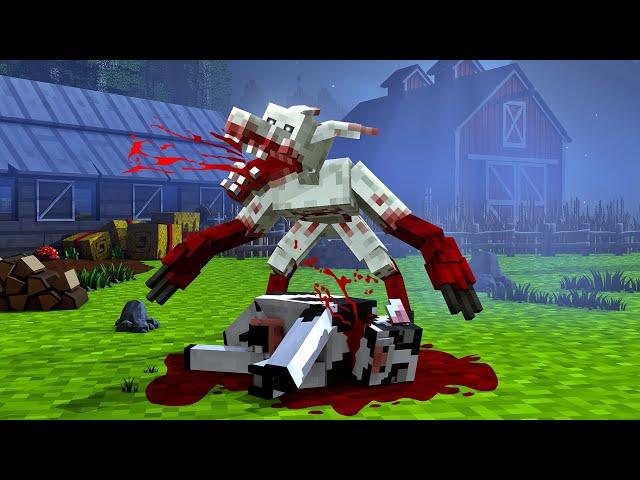 GOATMAN: HOMEM CABRA NO MINECRAFT !! O FILME ( CREEPYPASTA )