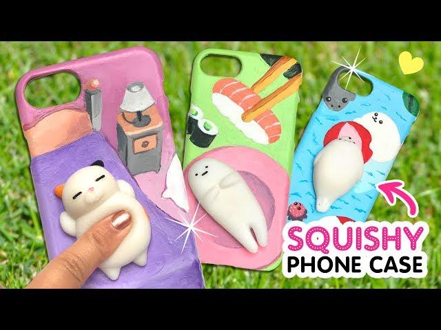 DIY VIRAL SQUISHY PHONE CASES!!! DIY Kawaii Phone Case Crafts & Hacks