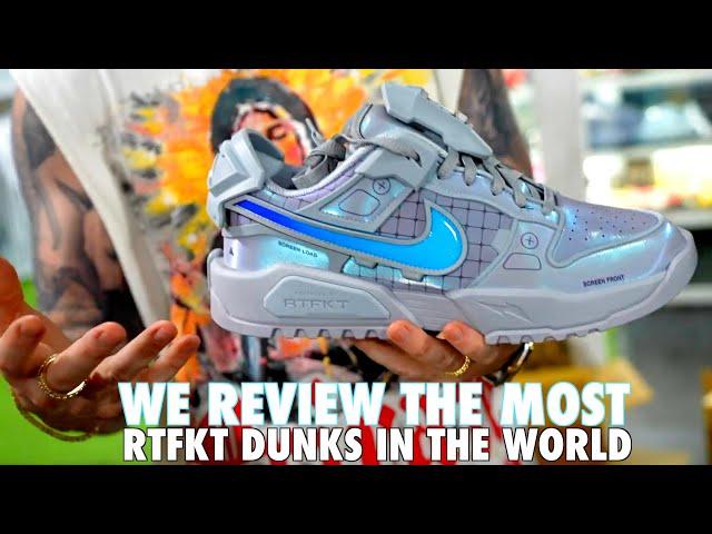 WE REVIEW THE NIKE RTFKT DUNK, EARLY TRAVIS SCOTT AND SB’S !!! BONUS BUY OUT !!!