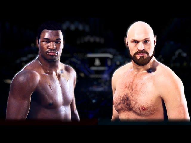 Larry Holmes vs Tyson Fury FULL FIGHT | Undisputed Boxing Game AI Simulation