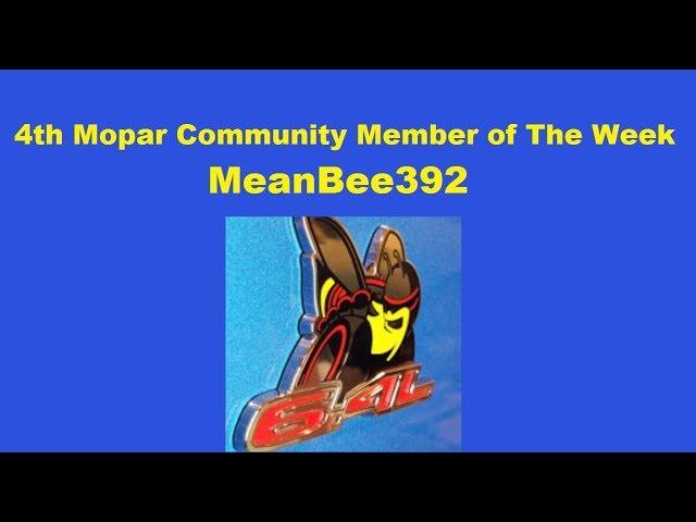 Week 4 Mopar Community Member of the Week - MeanBee392 // The Fast Lane Car