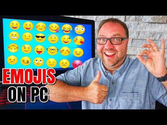 How to use EMOJI Keyboard Windows 10 PC | Emoji Shortcut | Easy!