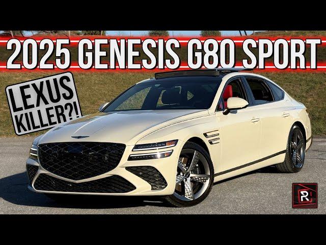 The 2025 Genesis G80 3.5T Sport Is A Next Level Luxury Sedan With Lexus Killer Vibes