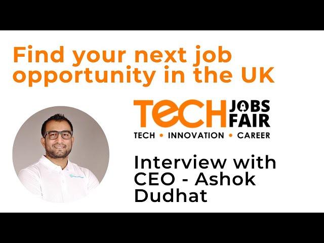 Find your next tech job or hire your next talent at the Tech Jobs Fair UK