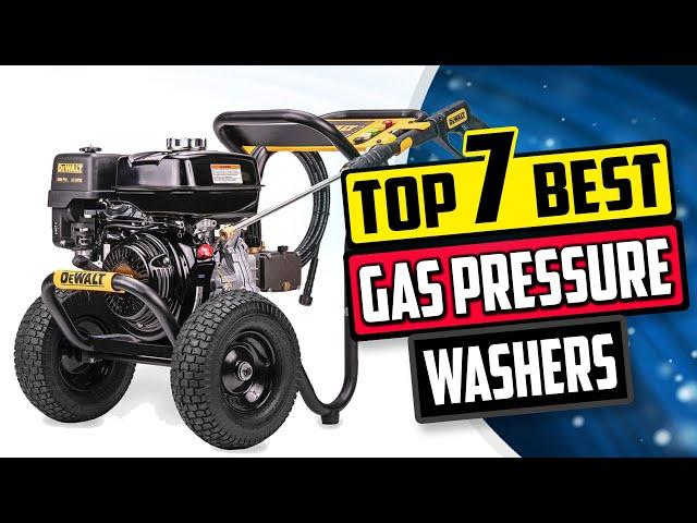 Best Gas Pressure Washers - Top 7 Gas Pressure Washer Reviews [Buying Guide 2024]