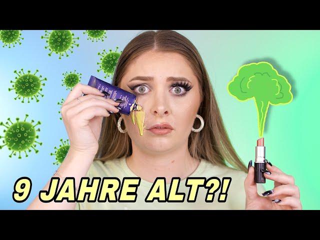 Ich schminke mich mit meinem ÄLTESTEN Makeup!  