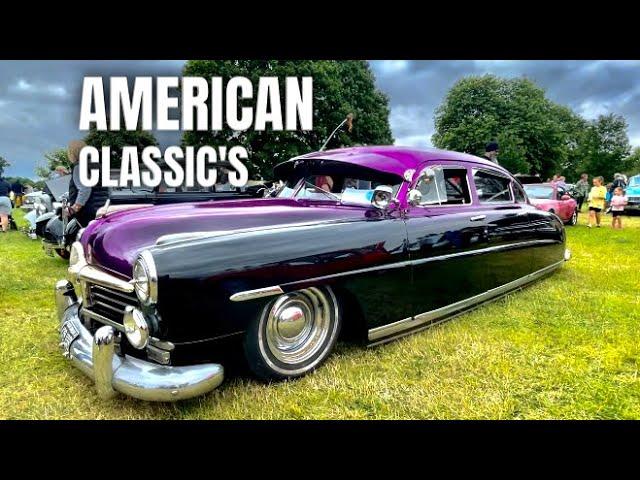 BEST OF AMERICAN Classic Cars at Car Show (Derby Live Retro & Classic Car Show)