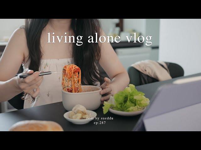 Living Alone Vlog. Packing Lunch Boxes and Meal Prepping.