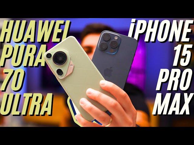 HUAWEI Pura70 Ultra vs iPhone 15 Pro Max | Hangisini almak daha mantıklı?