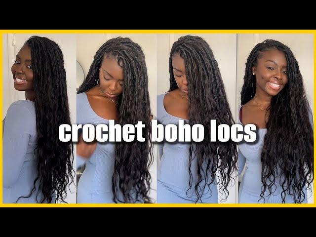 DIY CROCHET Boho Locs! SAVE YOUR MONEY!! ft. YWIGS